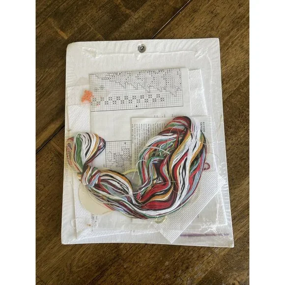 Sealed Designs for the Needle Kit 309848 Christmas Angels Snowman Cross stitch - Picture 2 of 7